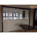 El cliente del PVC hizo diseño moderno el color blanco emparejando la ventana moderna de la ventana del diseño casero